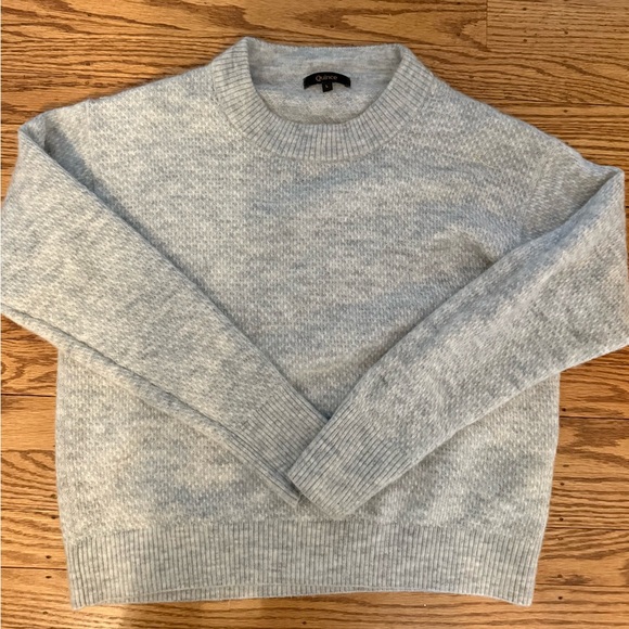 Quince Sweaters - Quince Light Gray Women's Sweater